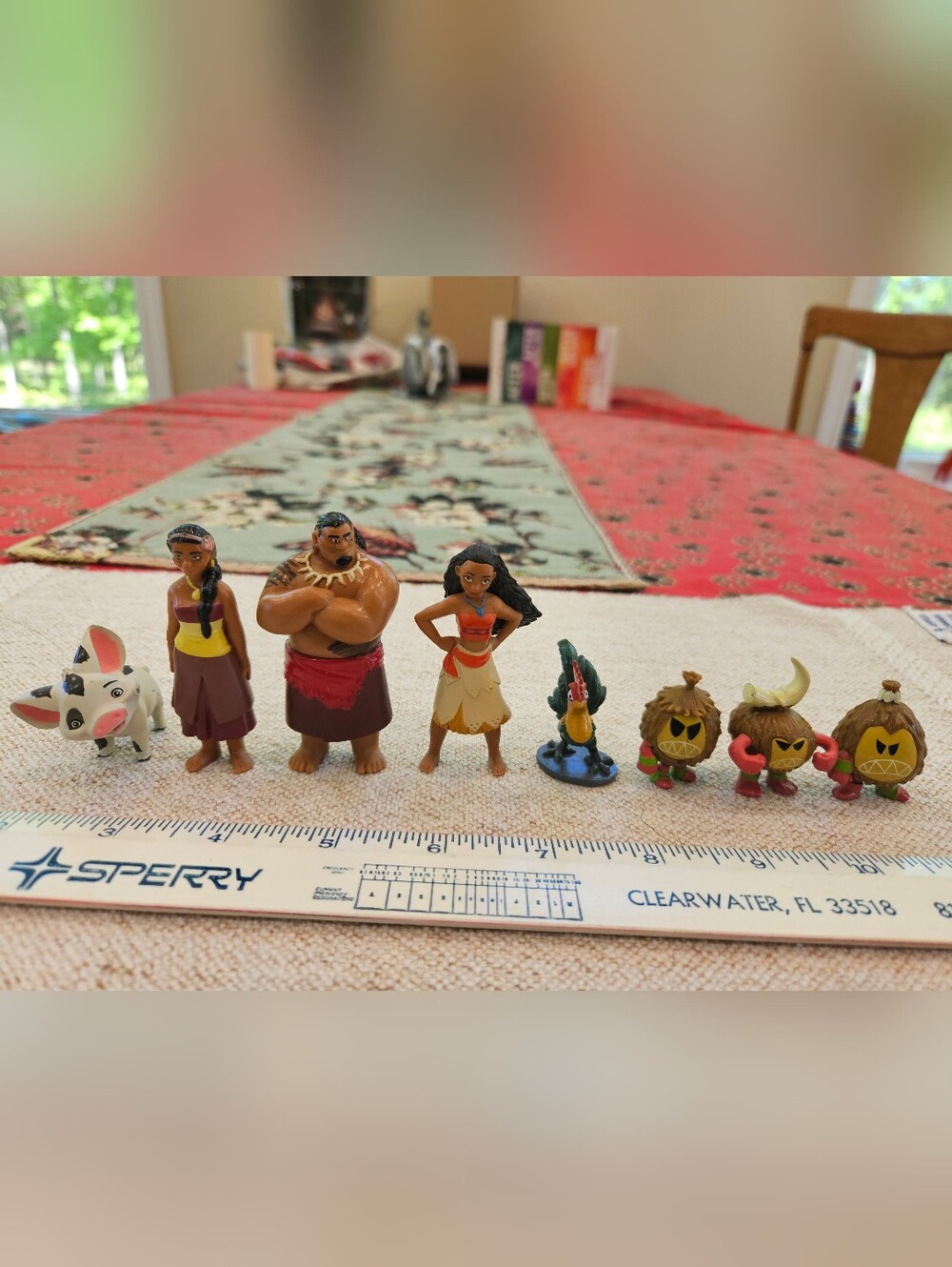 MOANA DISNEY PVC TOY Figure Lot